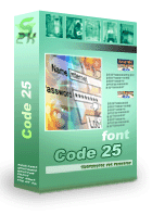 Code25 Barcode Font