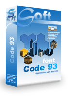 code93 Barcode Font