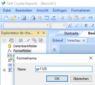 gs1128 barcode create formula crystal reports