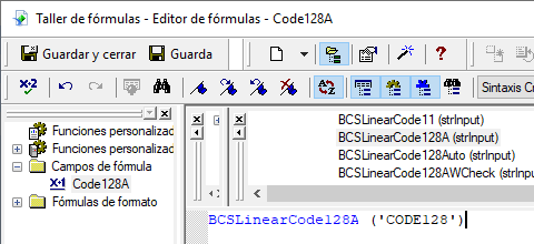 code128 código de barras crystal reports UFL