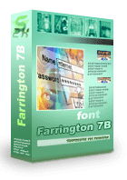 farrington 7b  font