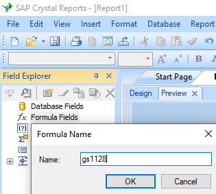 GS1128 barcode create formula crystal reports