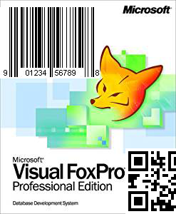 visual foxpro barcode font